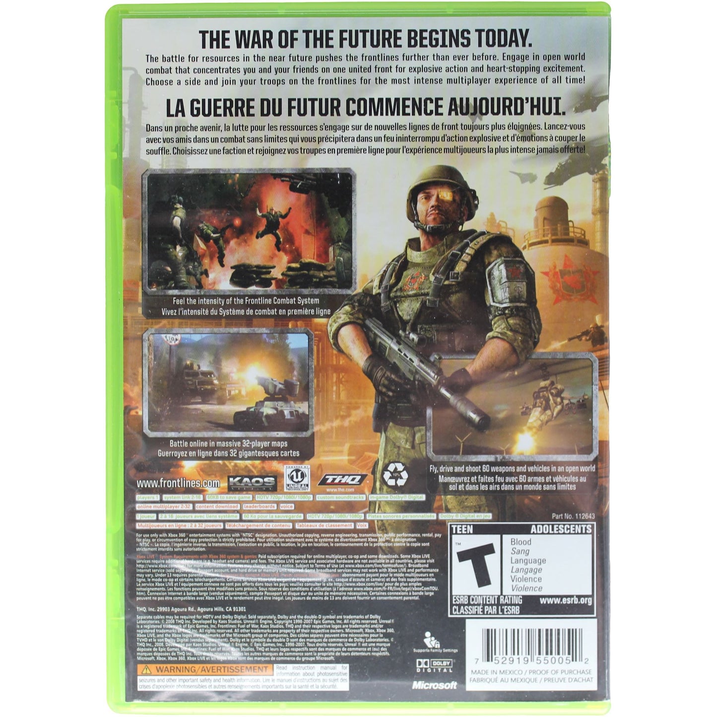 Frontlines: Fuel Of War (Xbox 360)