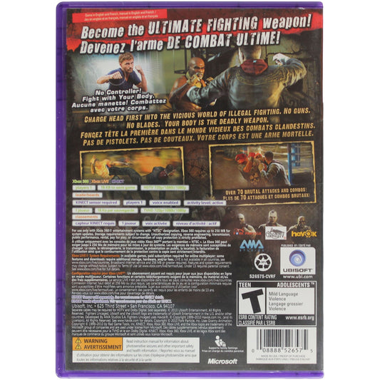 Fighters Uncaged (Xbox 360 - Kinect)