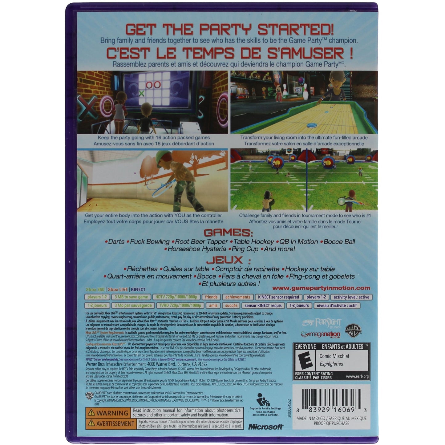 Game Party: In Motion (Xbox360)