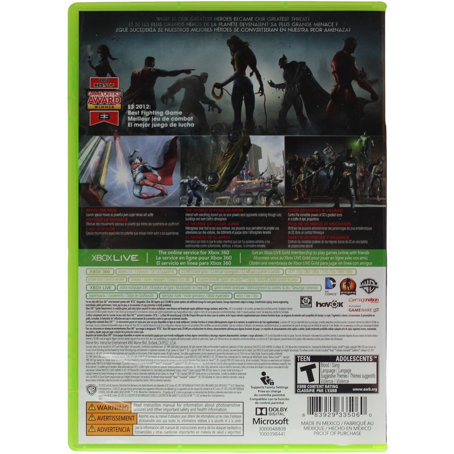 Injustice: Gods Among Us (Xbox 360)