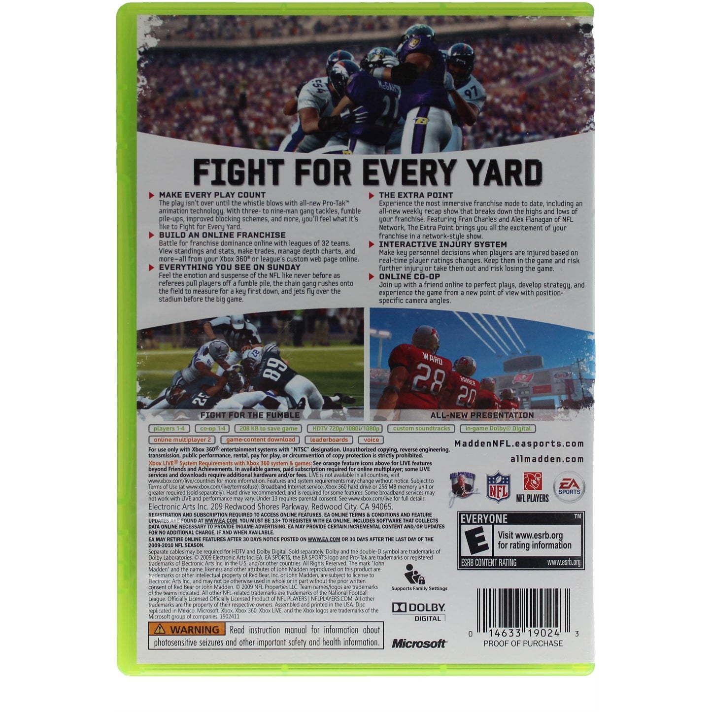Madden NFL 10 (Xbox 360)