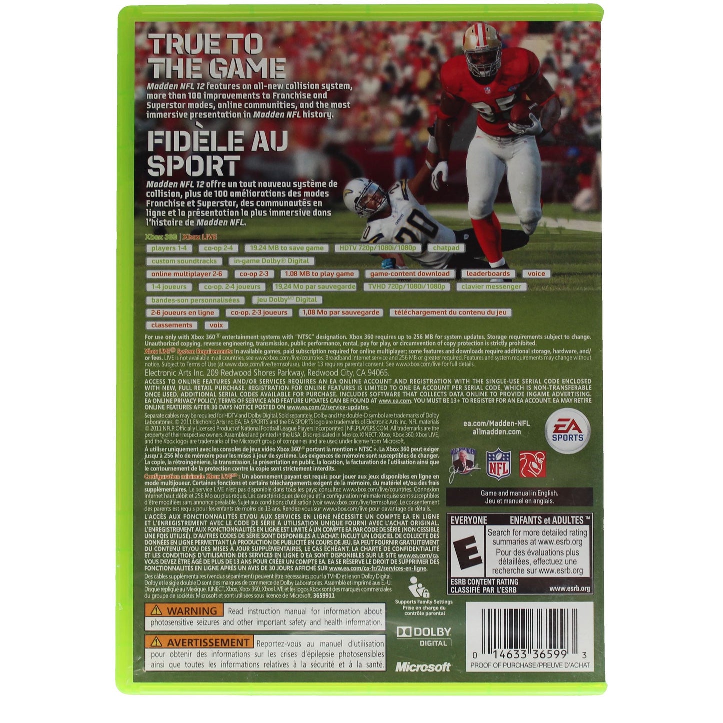 Madden NFL 12 (Xbox 360)