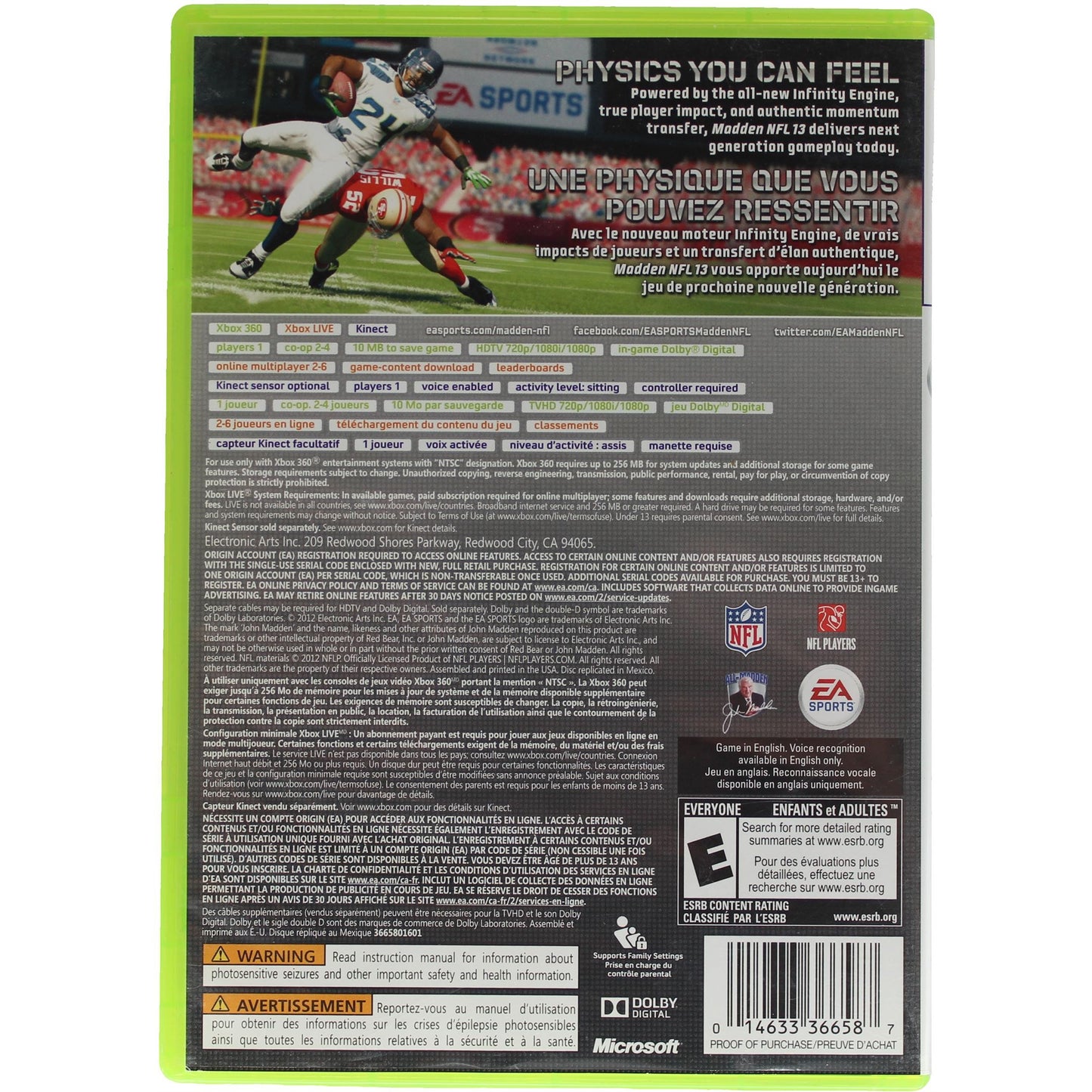 Madden NFL 13 (Xbox360)