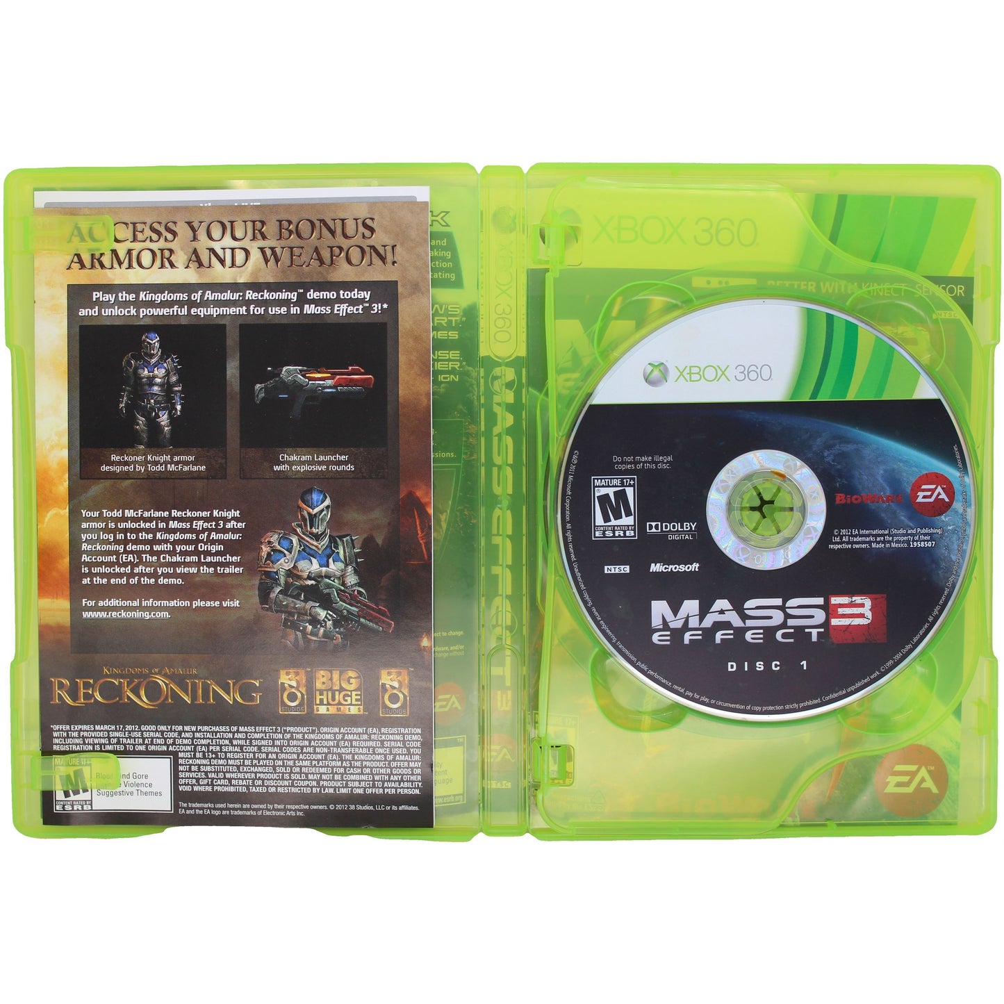 Mass Effect 3 (Xbox 360)