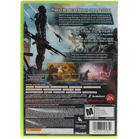 Mass Effect 3 (Xbox 360)