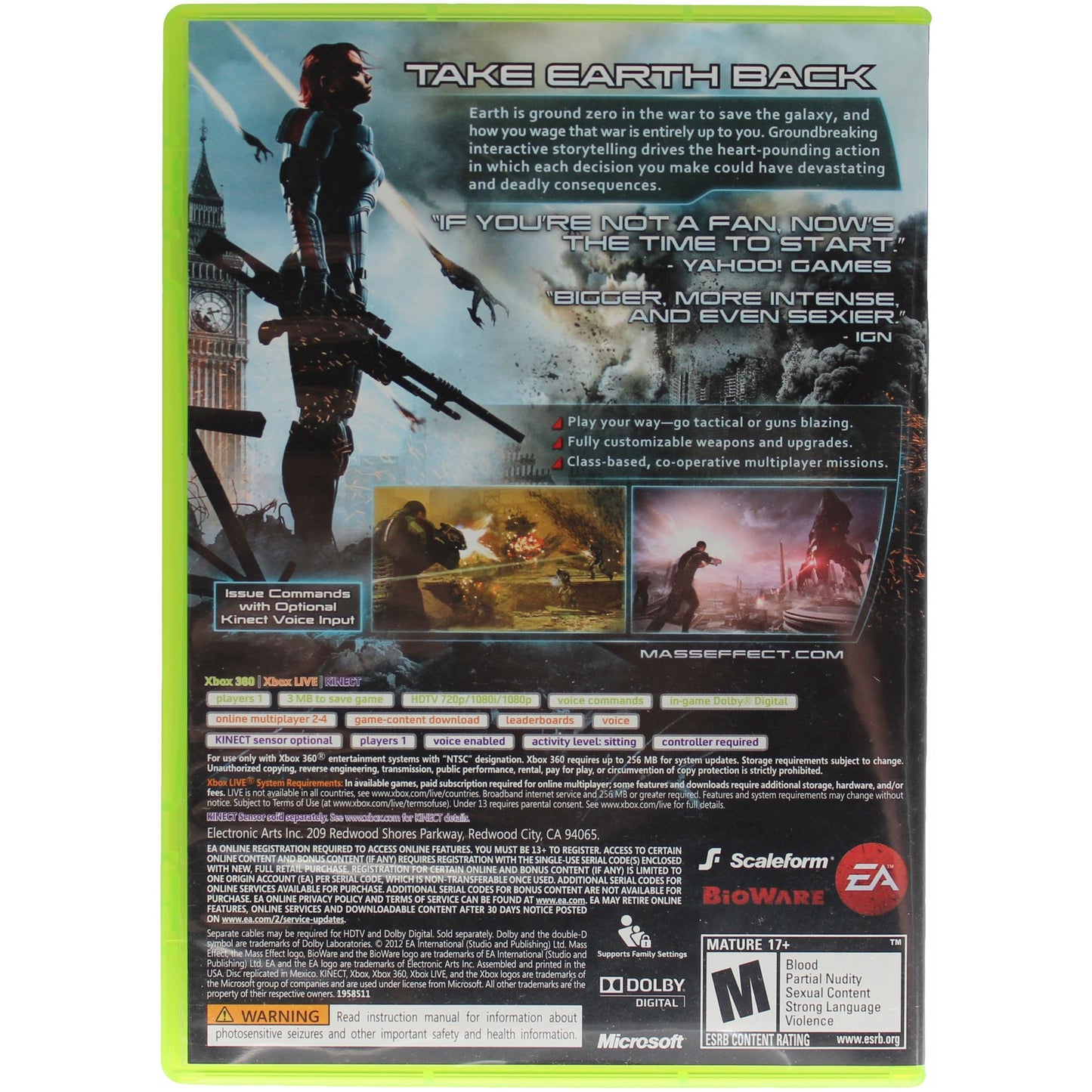 Mass Effect 3 (Xbox 360)