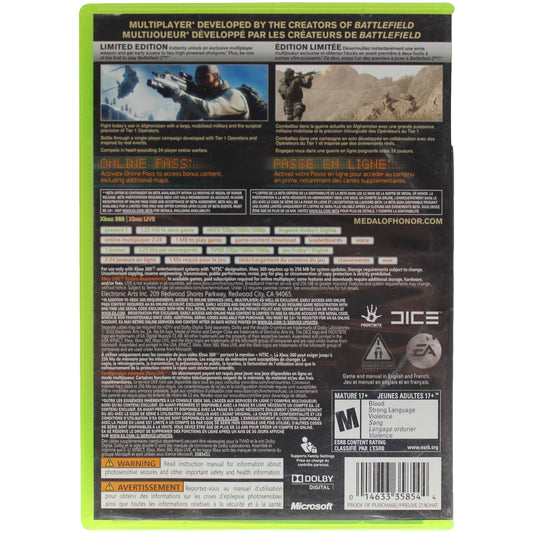 Medal Of Honor (Xbox 360)