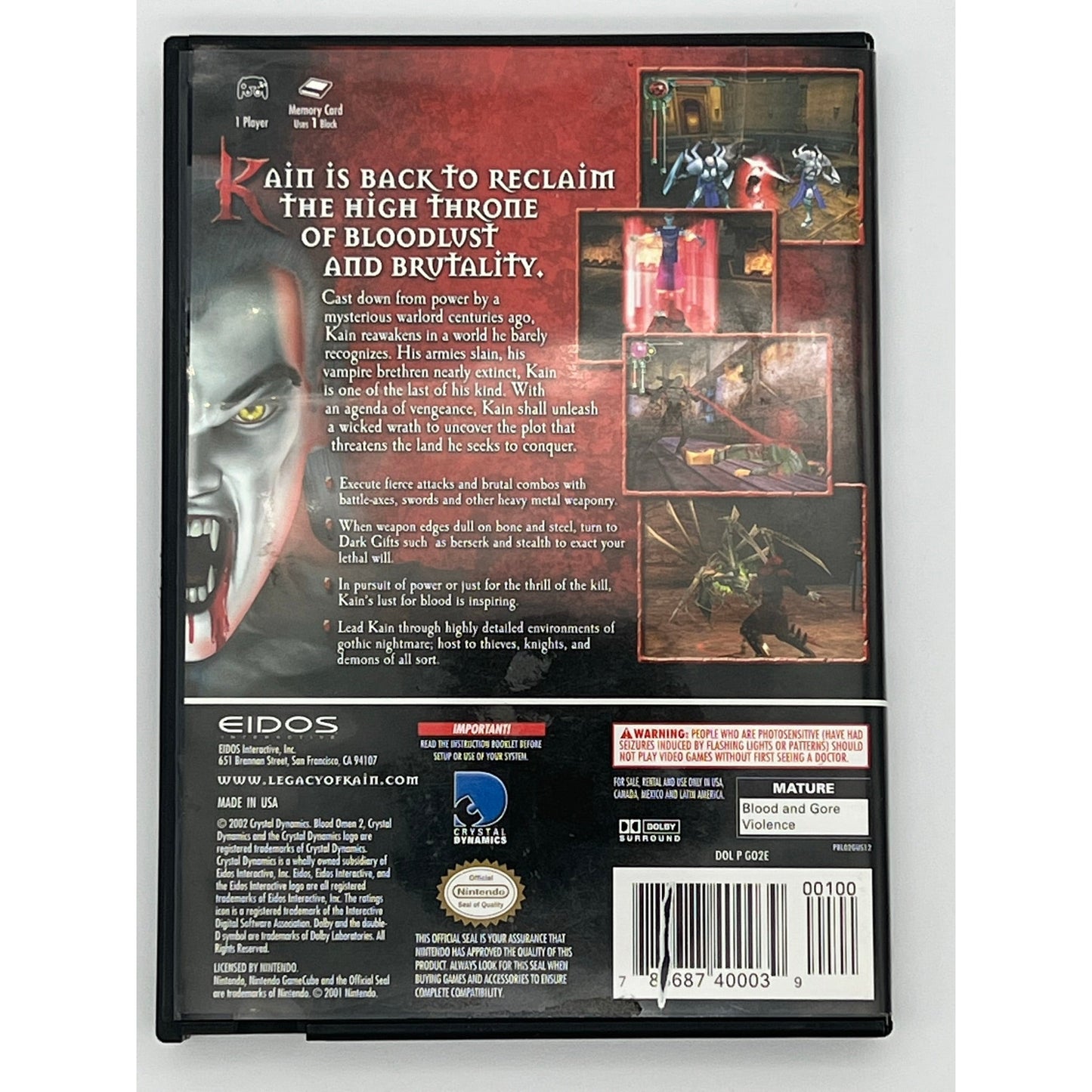 Blood Omen 2 (GC)