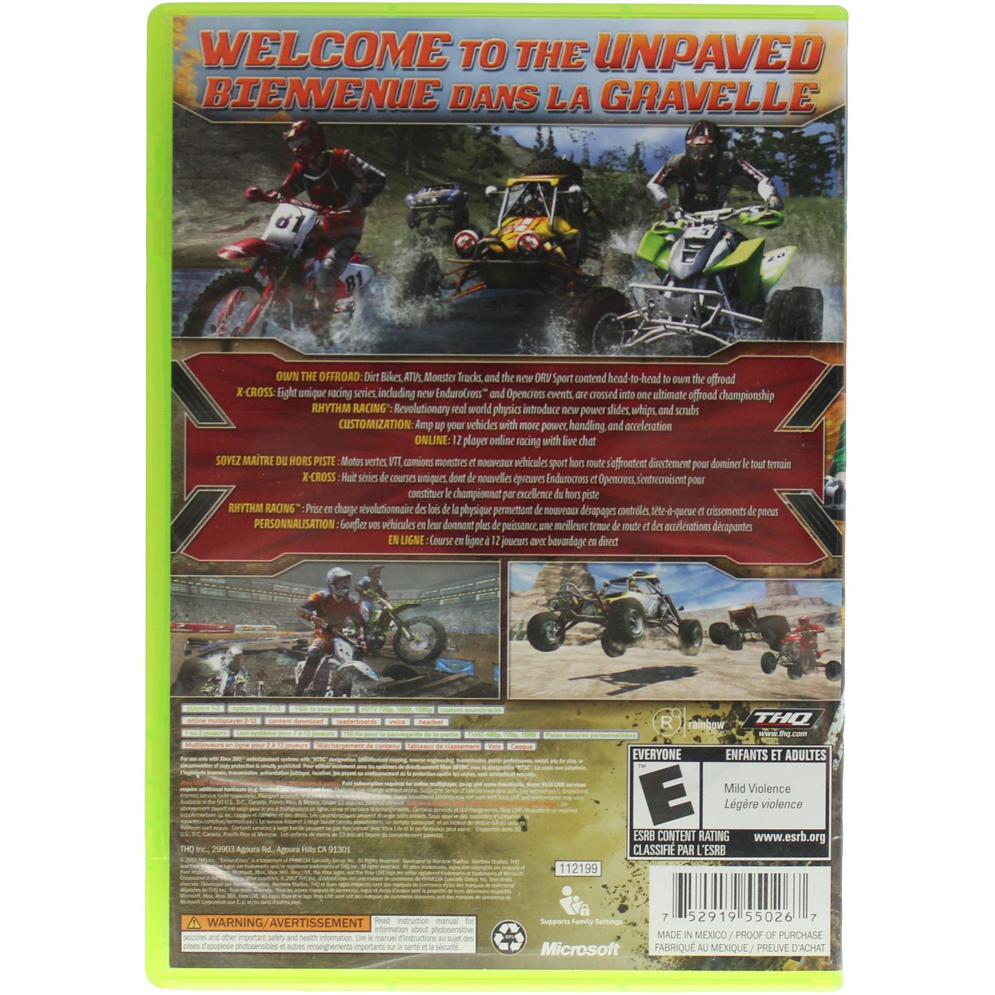 MX Vs. ATV: Untamed (Xbox 360)