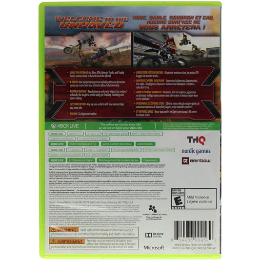 MX Vs. ATV: Untamed (Xbox 360)