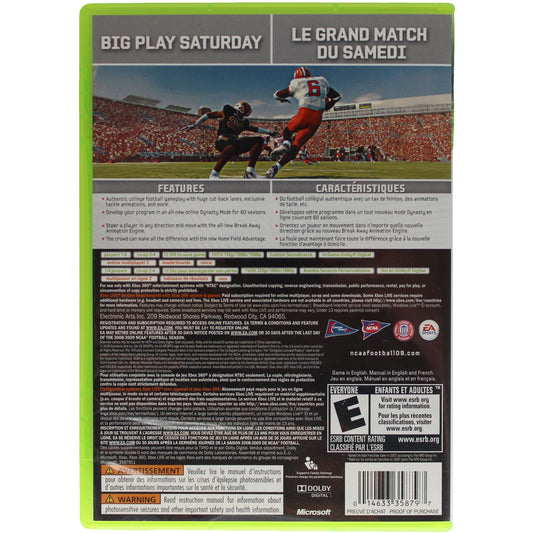 NCAA Football 09 (Xbox 360)