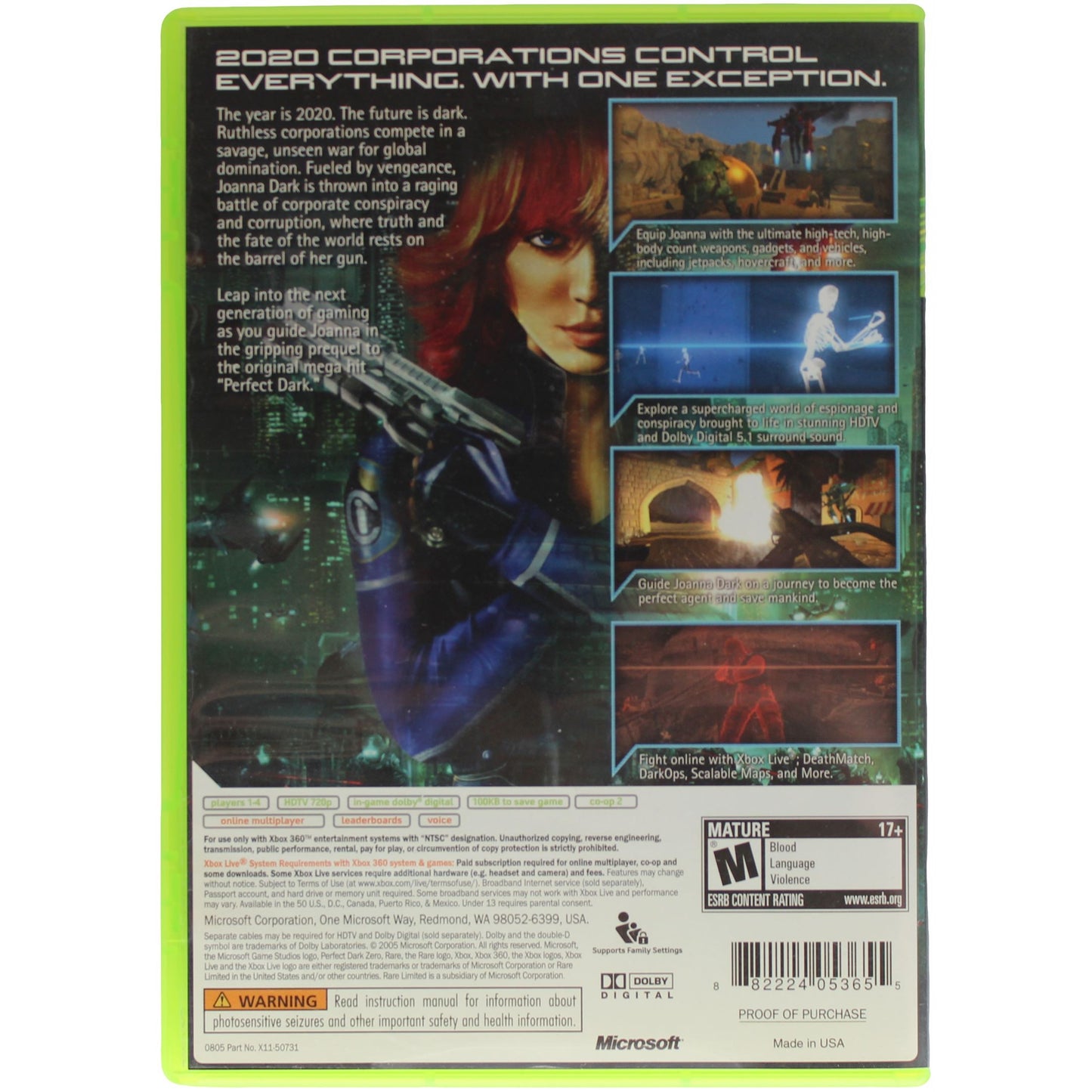 Perfect Dark Zero (Xbox 360)