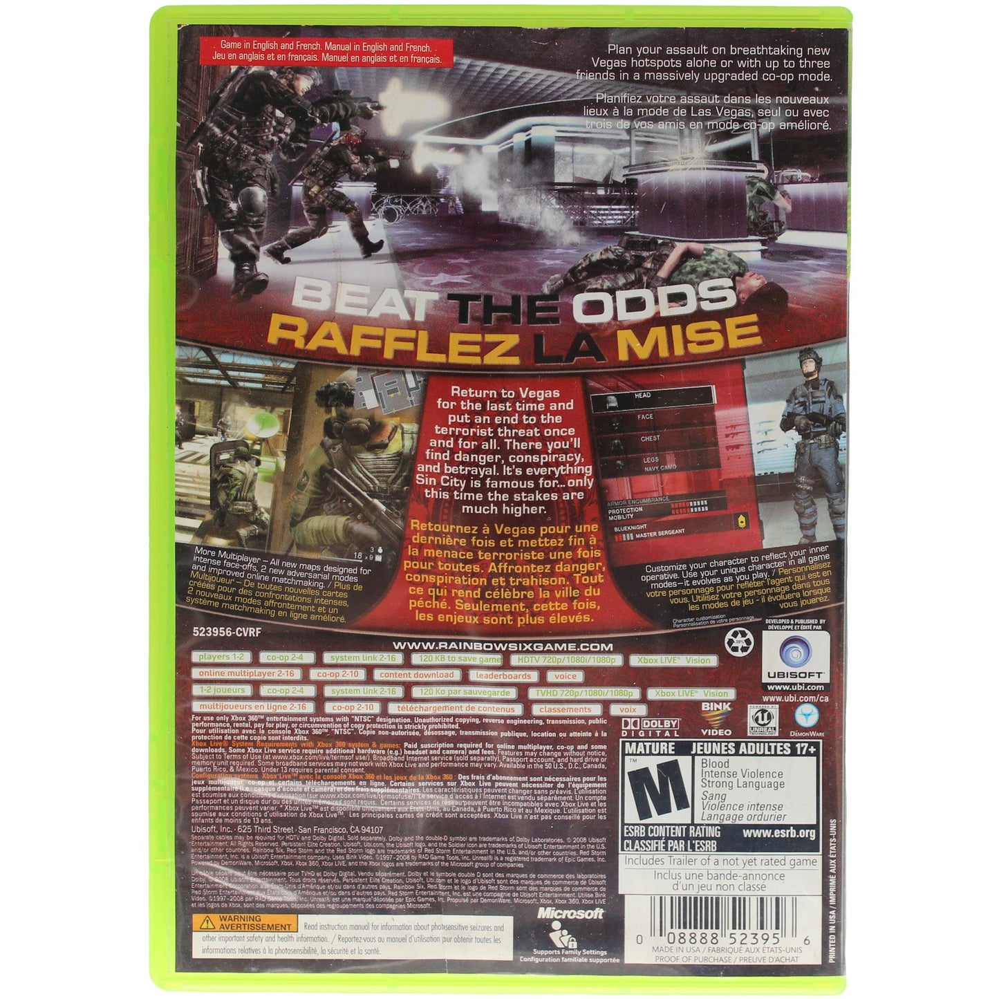 Rainbow Six: Vegas 2 (Xbox 360)