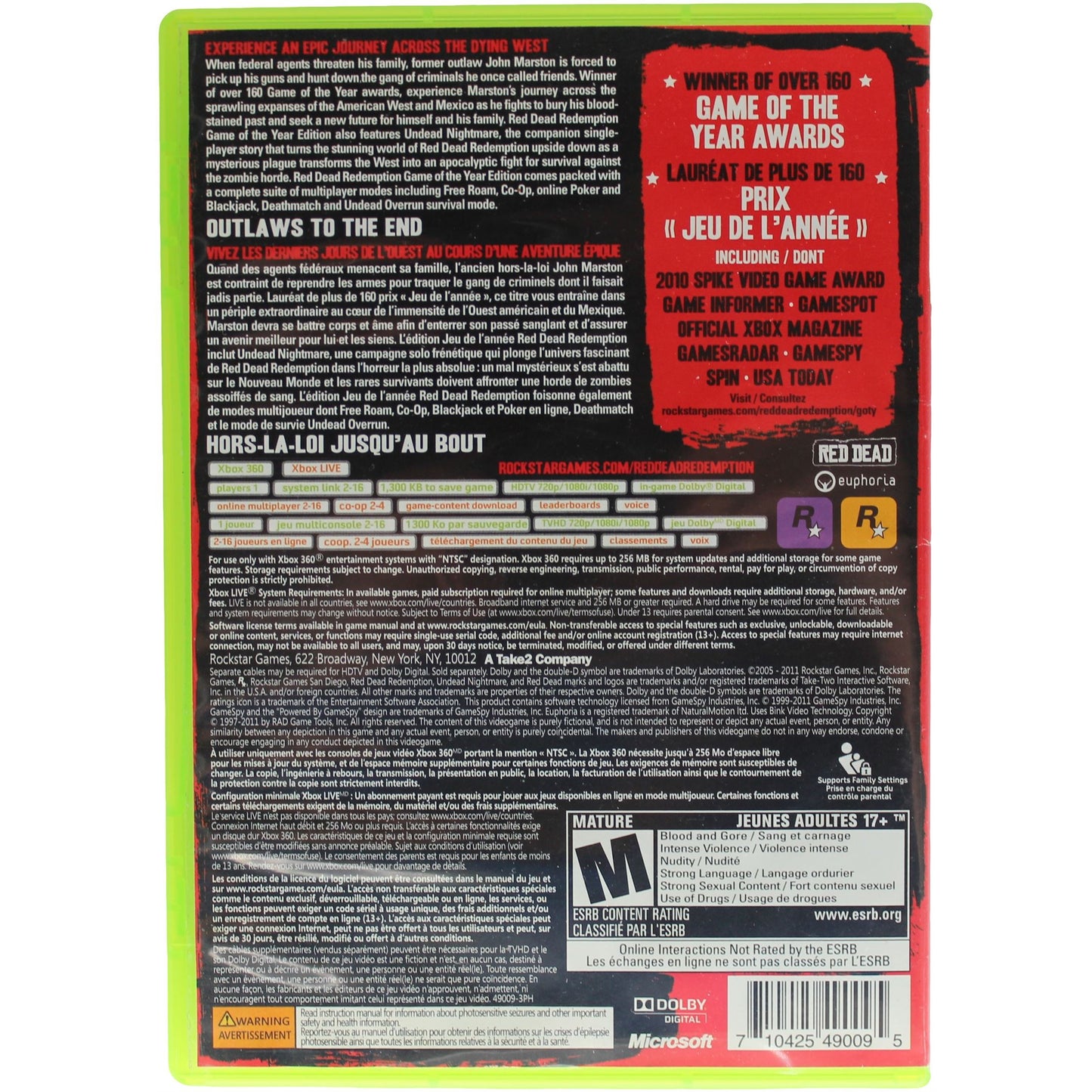 Red Dead Redemption (Xbox 360)