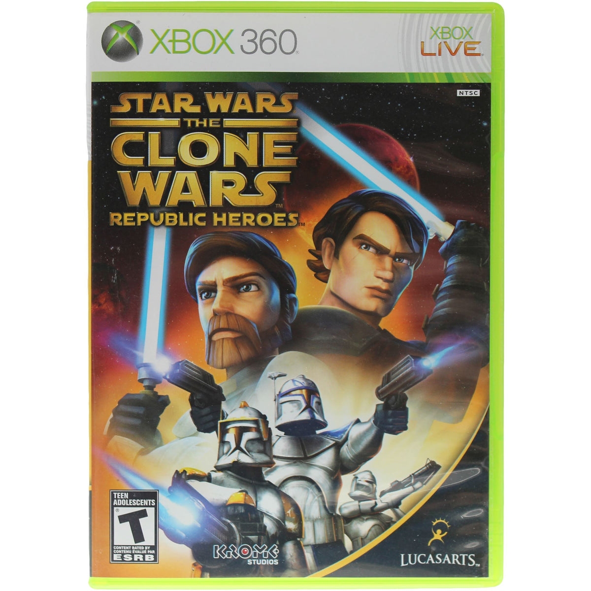 Star Wars: The Clone Wars Republic Heroes (Xbox360)