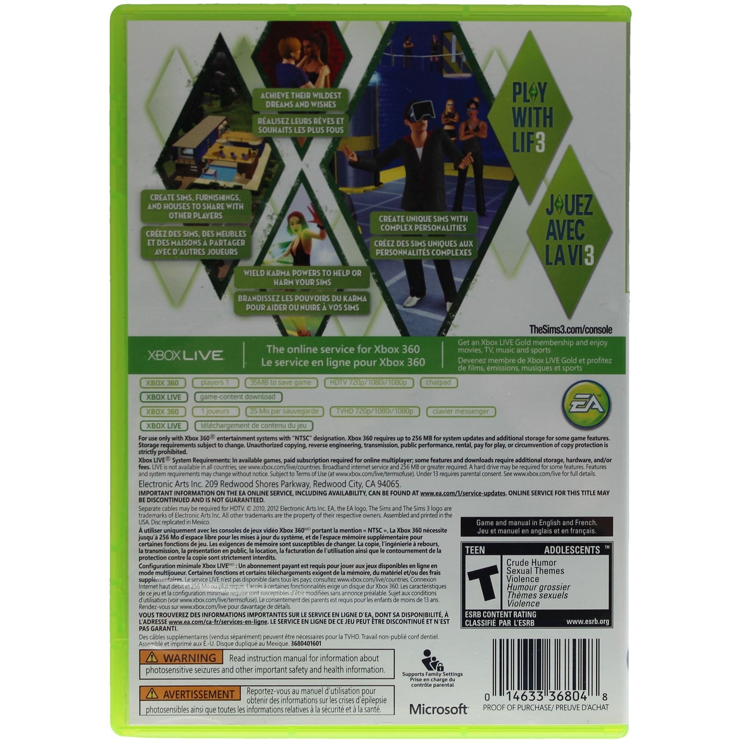 The Sims 3 (Xbox 360)