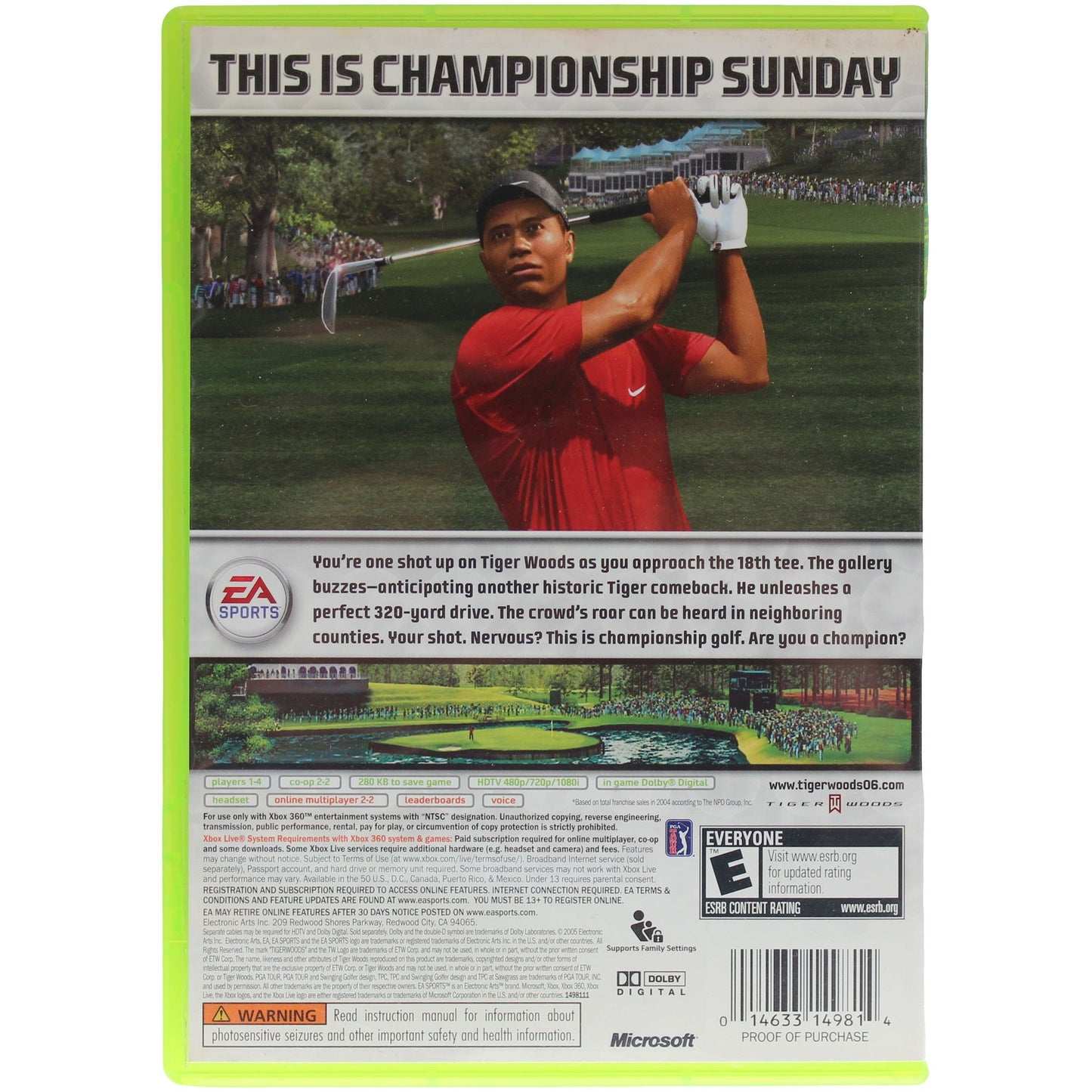 Tiger Woods PGA Tour 06