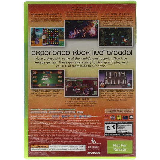 Xbox Live Arcade: Unplugged Volume 1 (Xbox360)