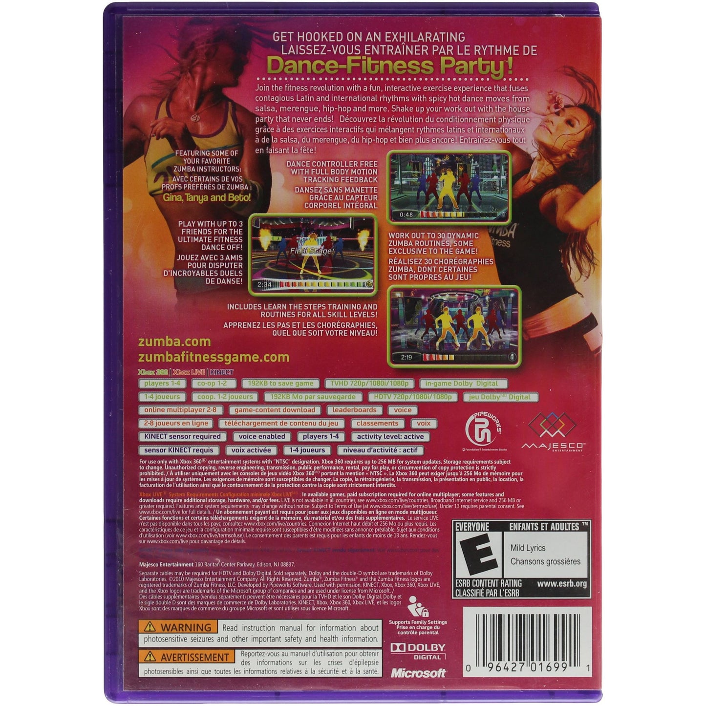 Zumba Fitness: Join The Party (Xbox 360)