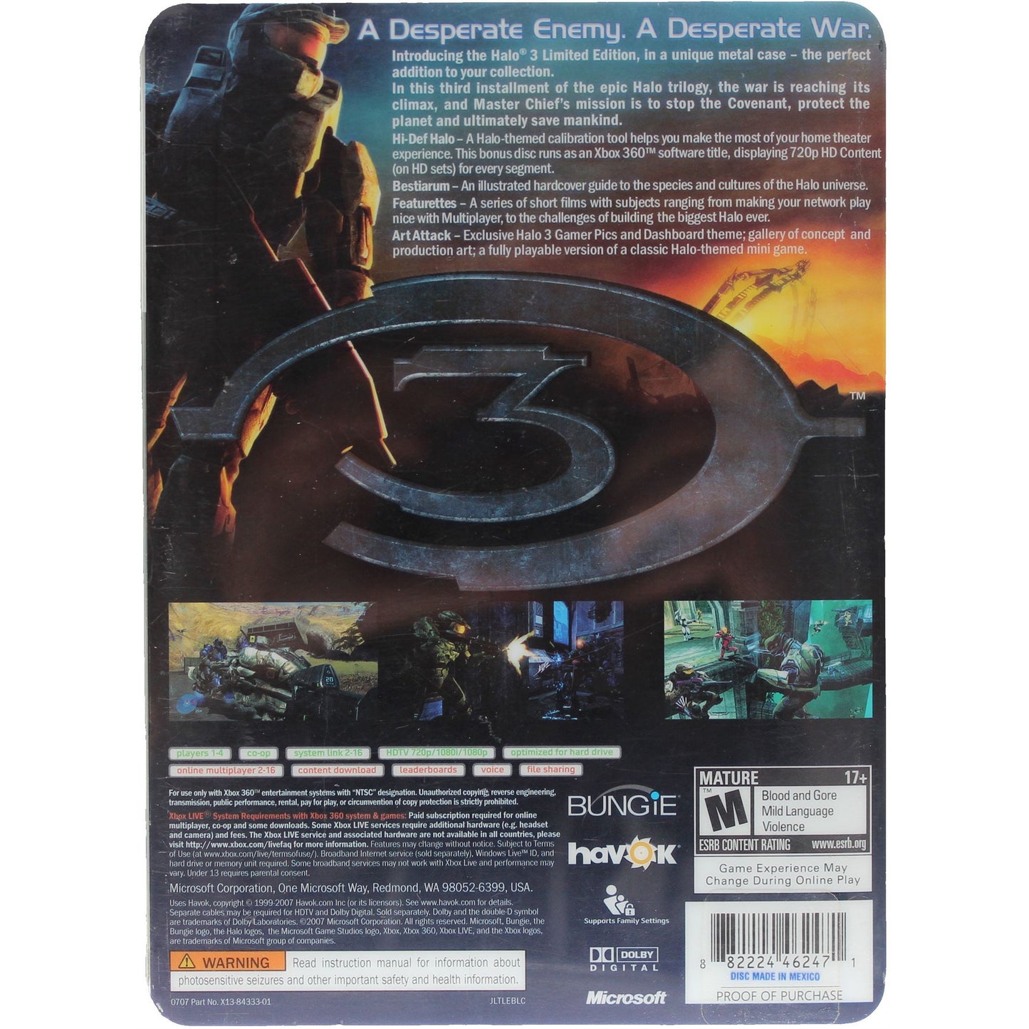 Halo 3 [Limited Edition] (XBOX 360)