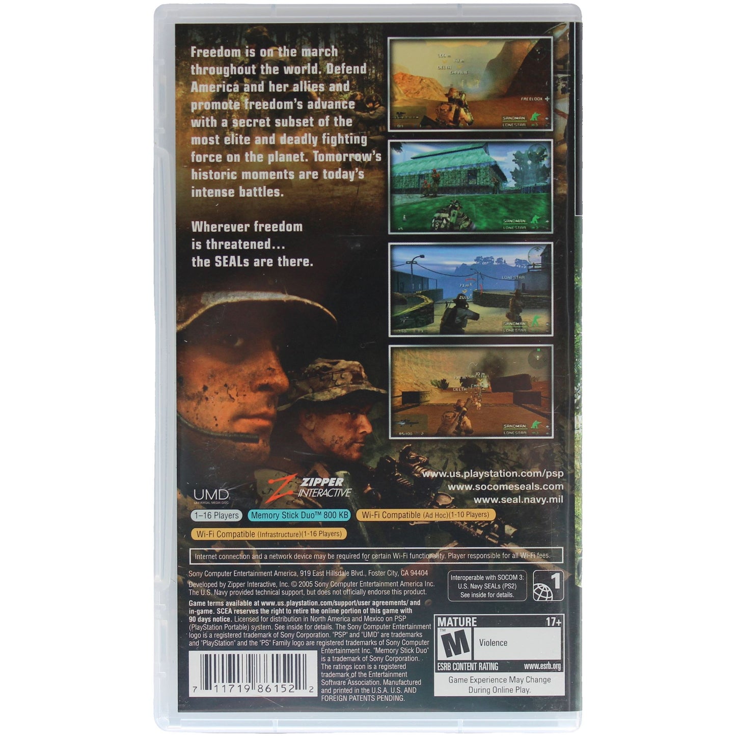 SOCOM U.S. Navy SEALs: Fireteam Bravo (PSP)