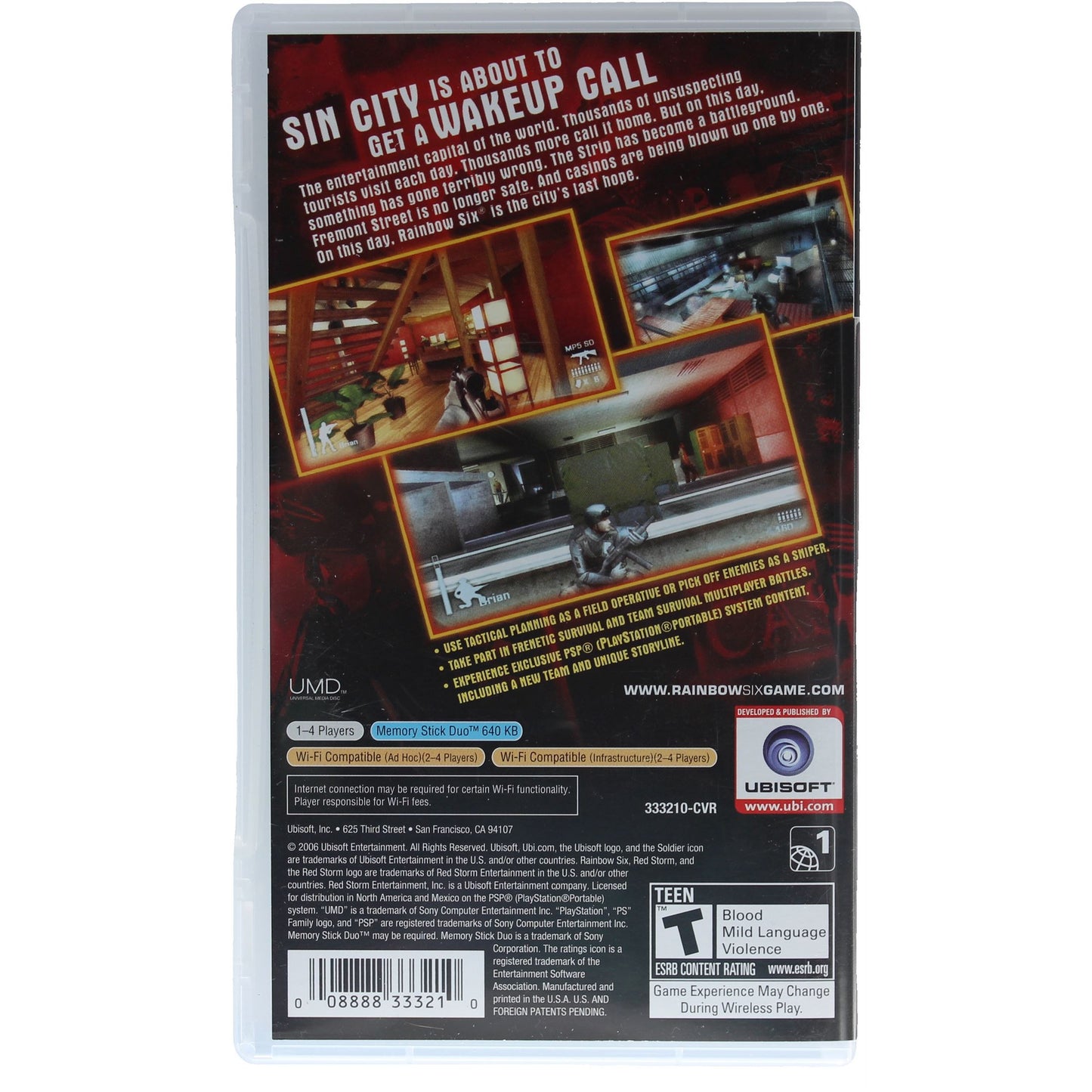 Rainbow Six: Vegas (PSP)