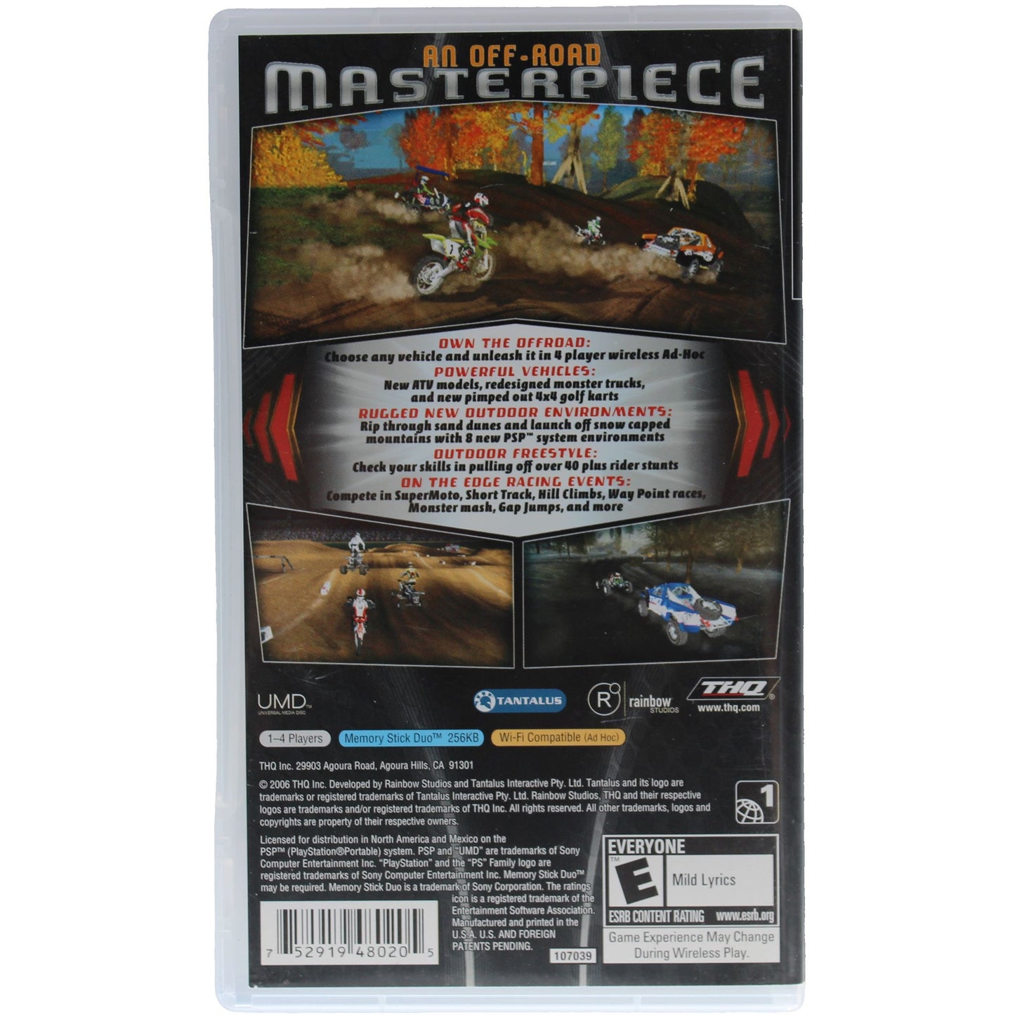 MX vs. ATV: On The Edge (PSP)