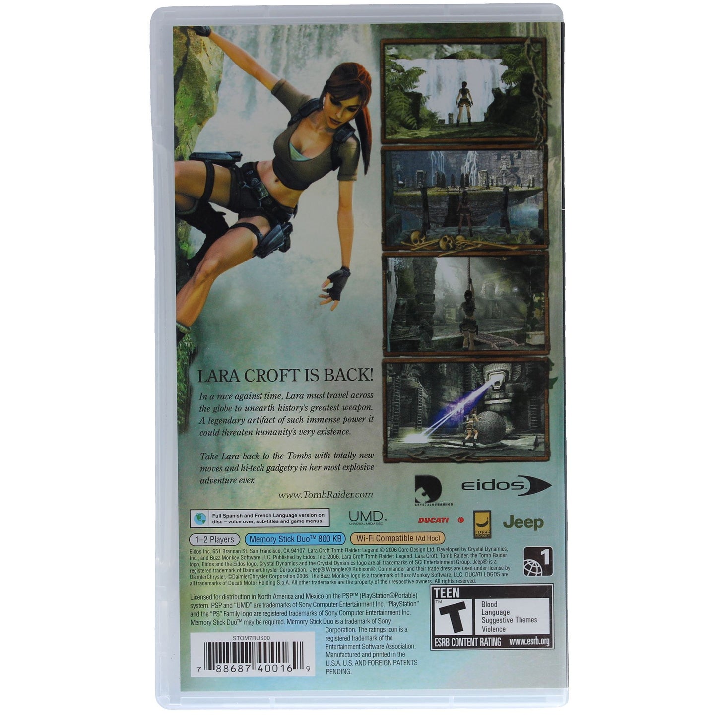 Lara Croft Tomb Raider: Legend (PSP)