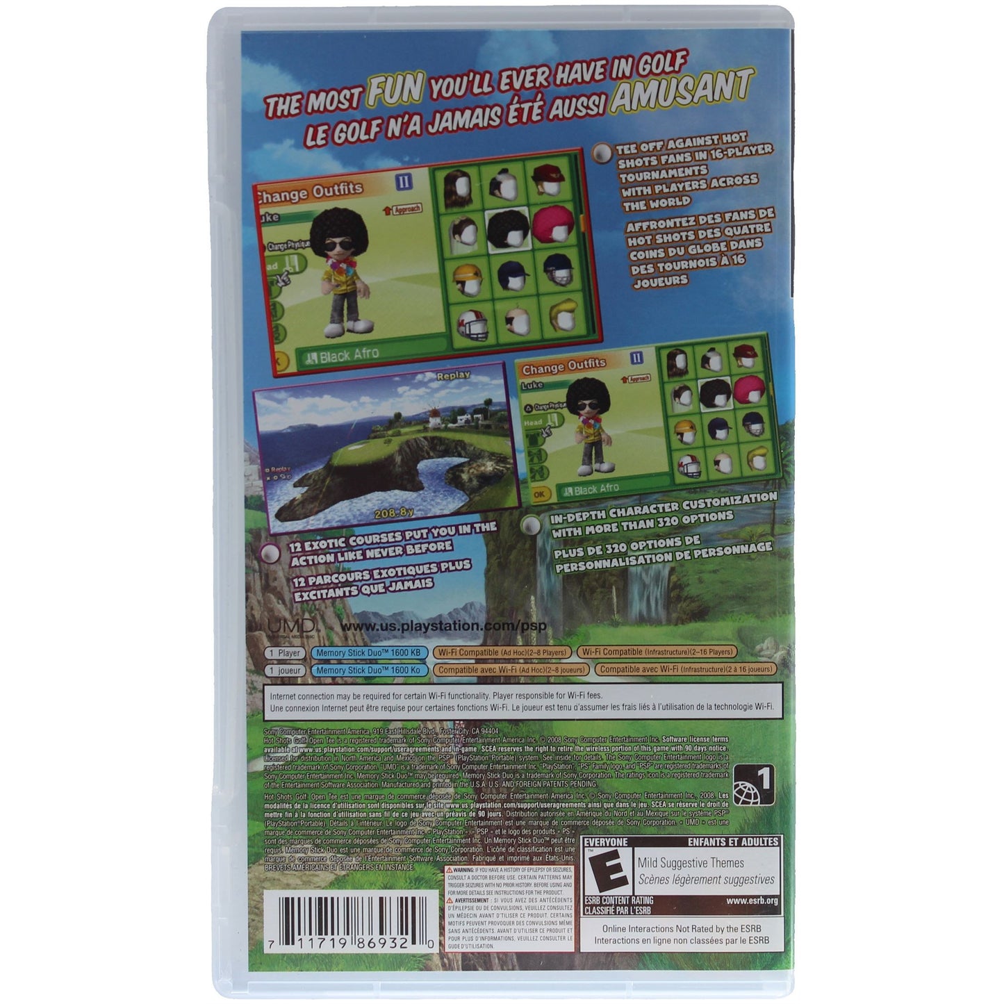 Hot Shots Golf: Open Tee 2 (PSP)