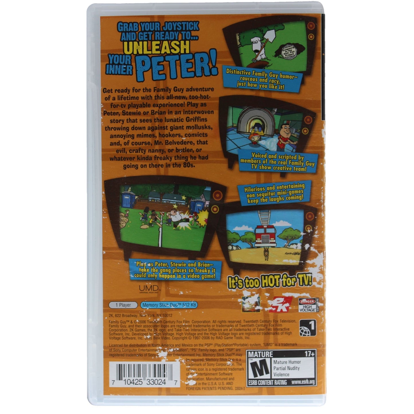 Family Guy Video Game! (PSP)