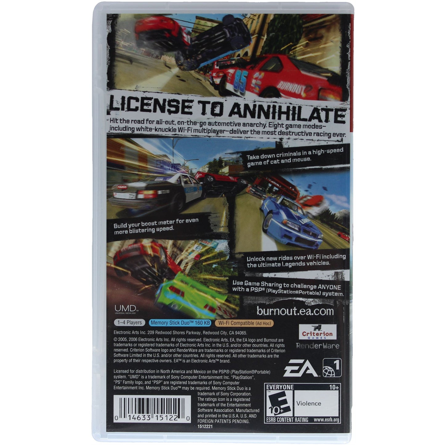 Burnout: Legends (PSP)