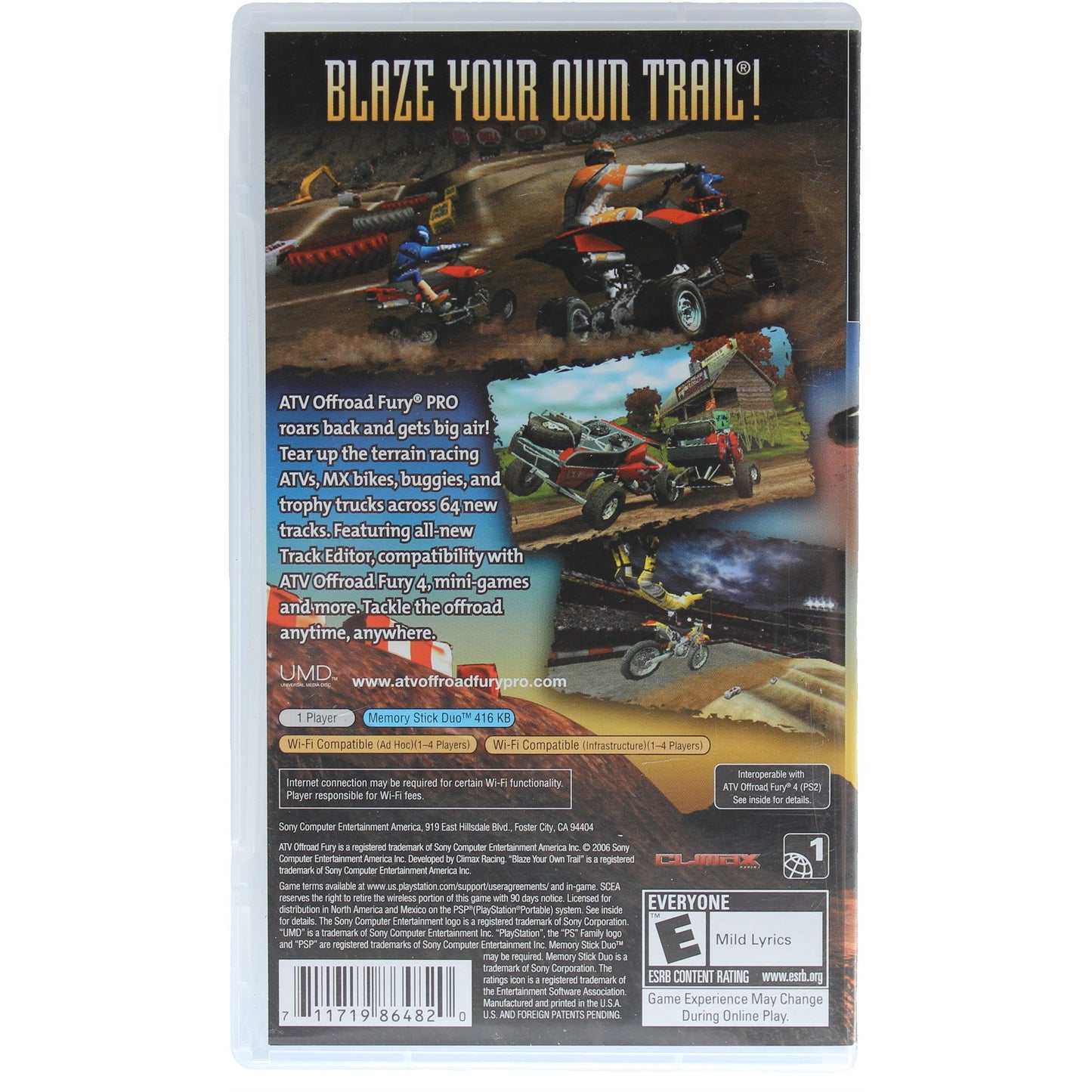 ATV Offroad Fury: Pro (PSP)
