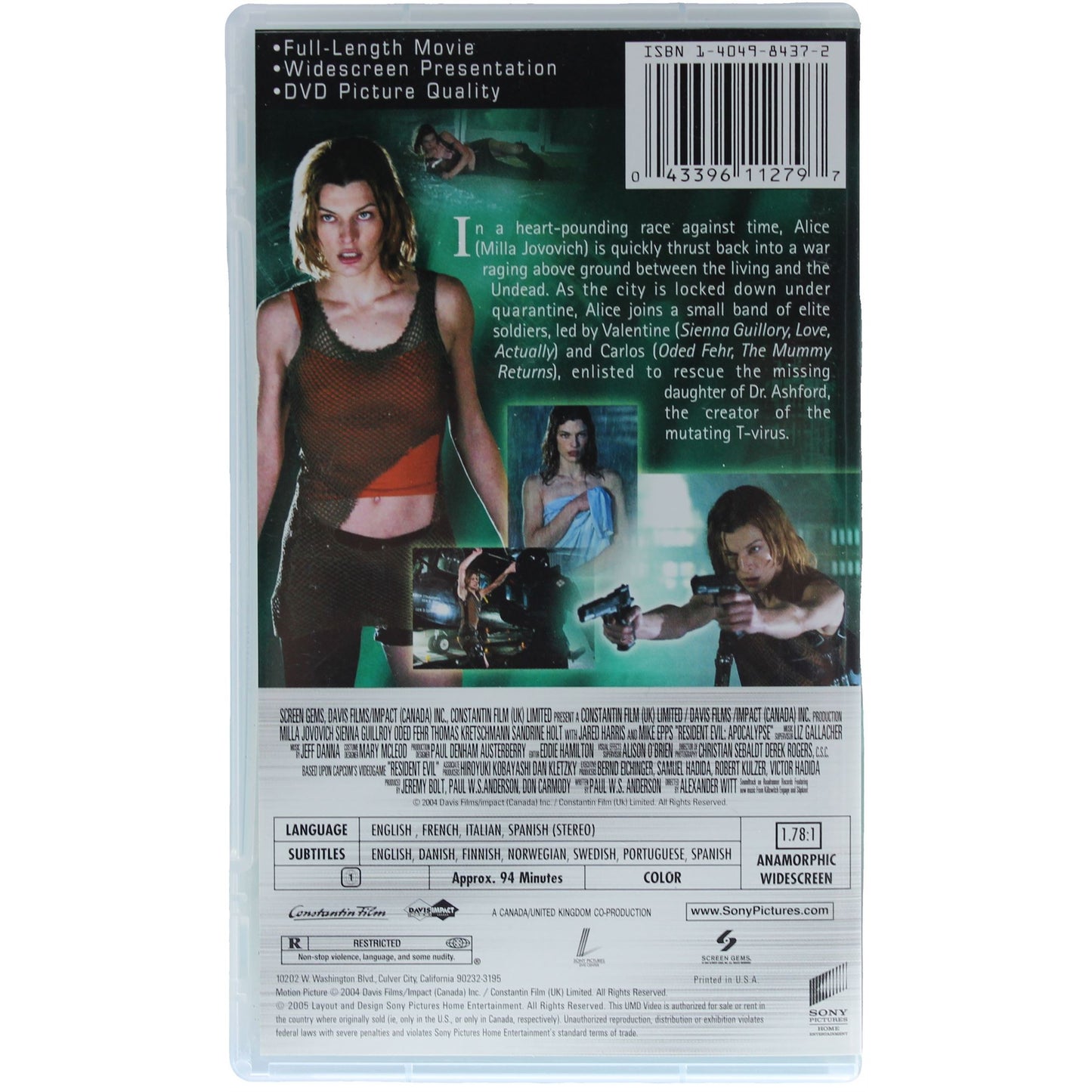 Resident Evil: Apocalypse [UMD Video]
