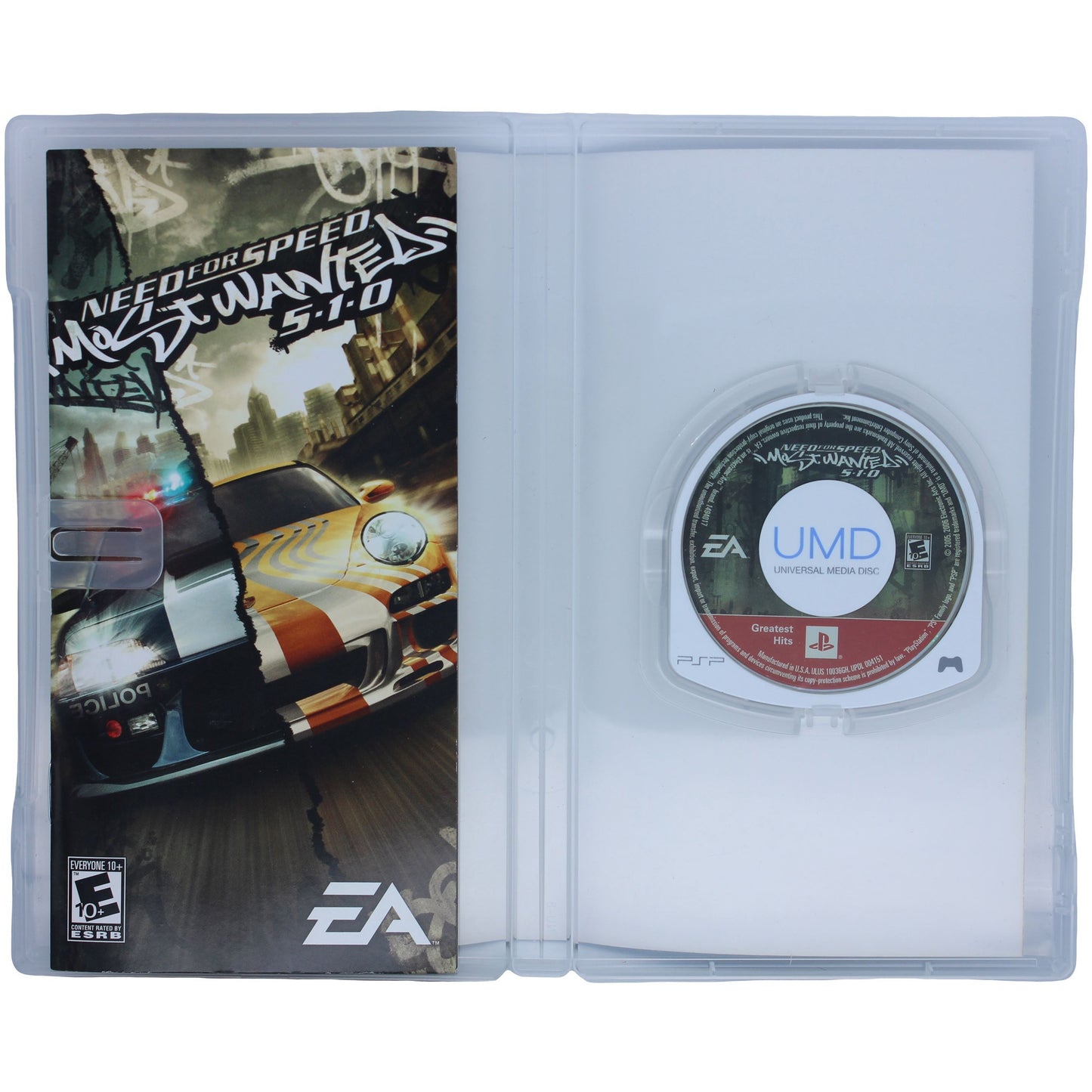 Need For Speed: Most Wanted 5-1-0 (PSP)