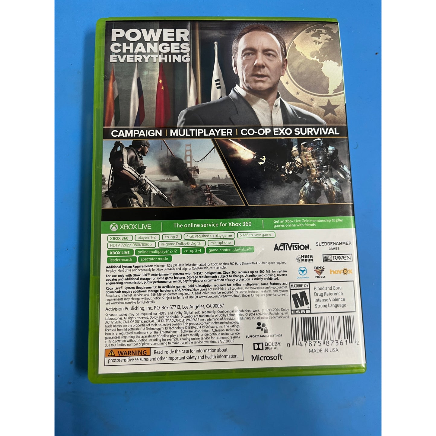 Call Of Duty Advanced Warfare (Xbox 360)