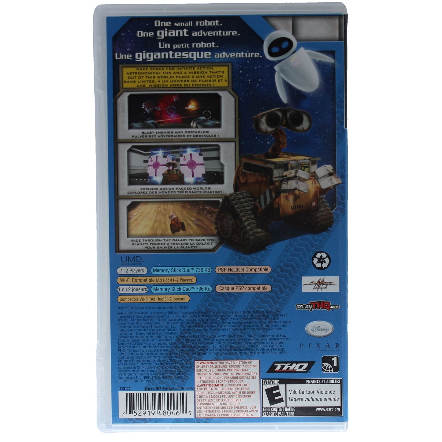 WALL-E - Case + Manual