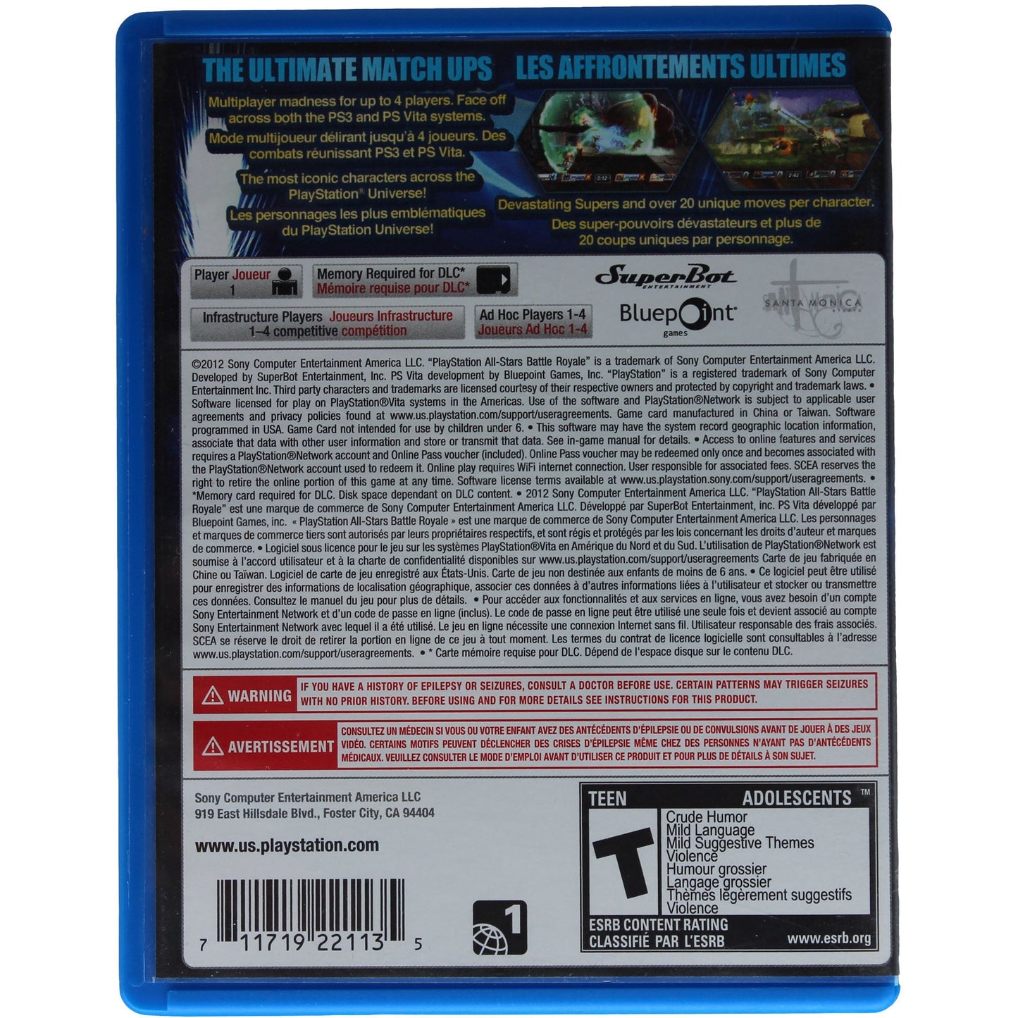 PlayStation All-Stars Battle Royale (PSVITA)