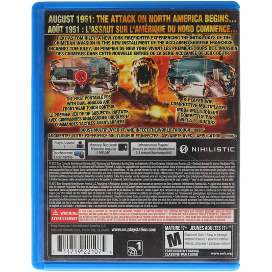 Resistance: Burning Skies (PSVita)