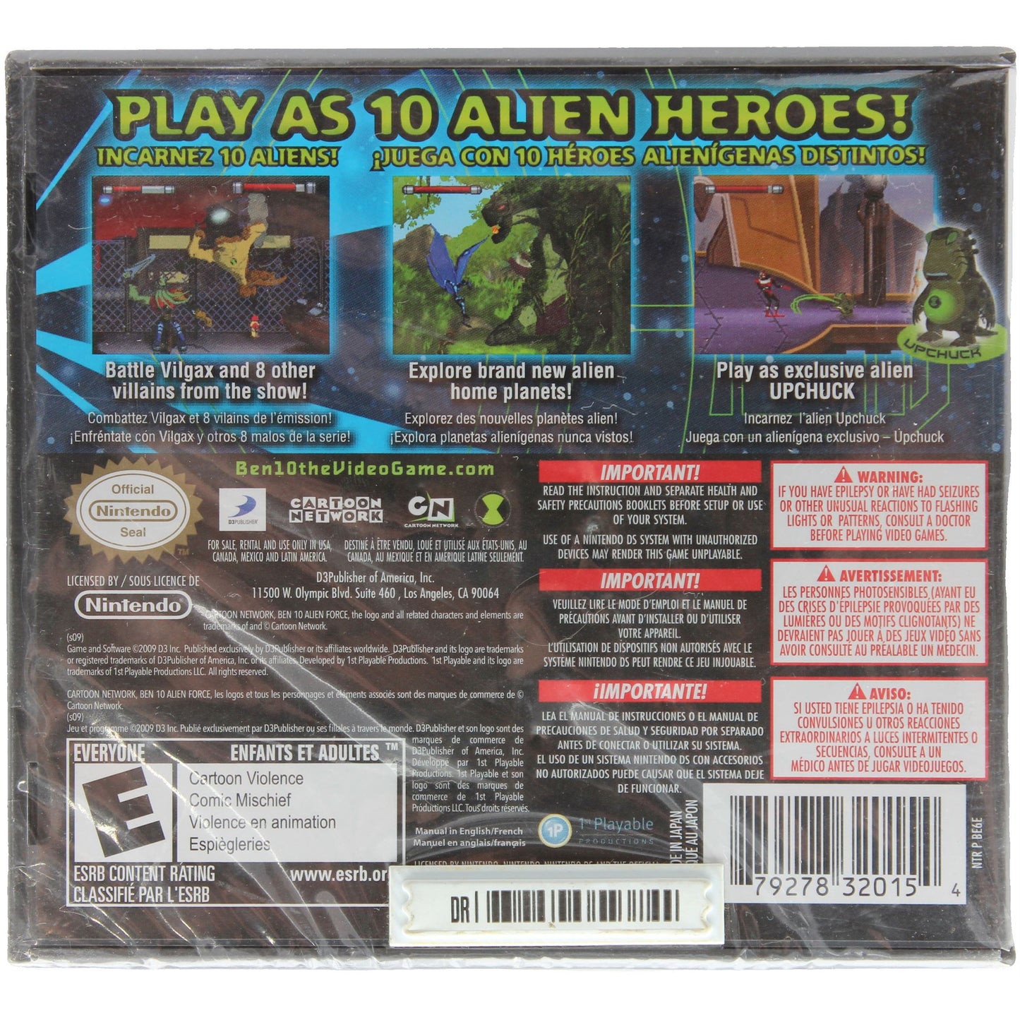 Ben 10 Alien Force: Vilgax Attacks - Sealed