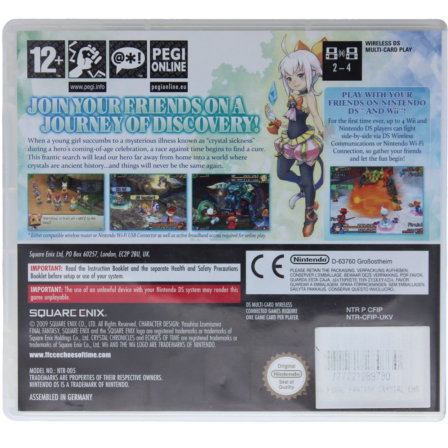 Final Fantasy Crystal Chronicles: Echoes Of Time (DS)