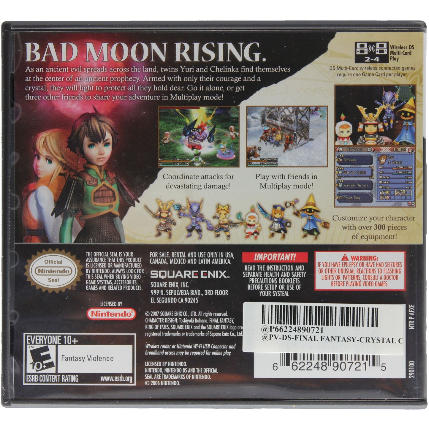 Final Fantasy Crystal Chronicles: Ring Of Fates (DS)