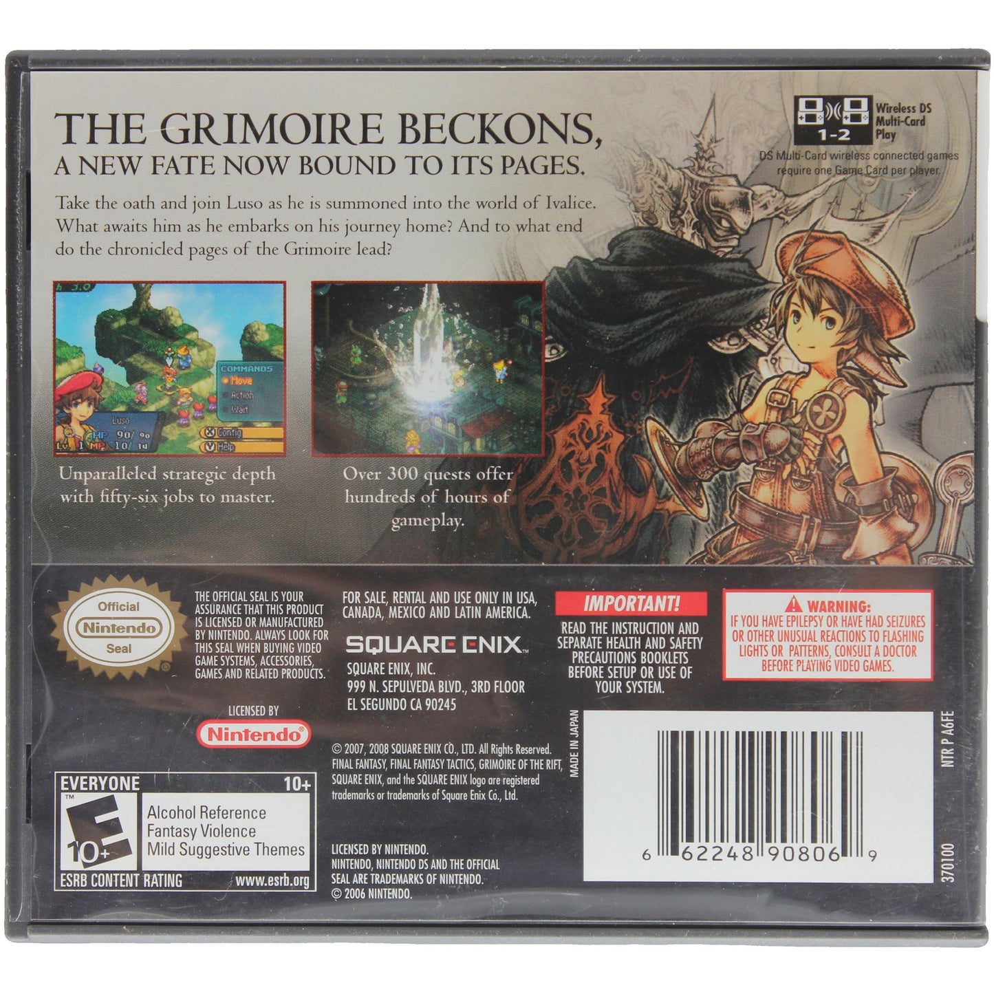 Final Fantasy Tactics A2: Grimoire Of The Rift (DS)