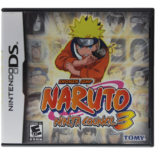 Naruto: Ninja Council 3 - Damaged Label