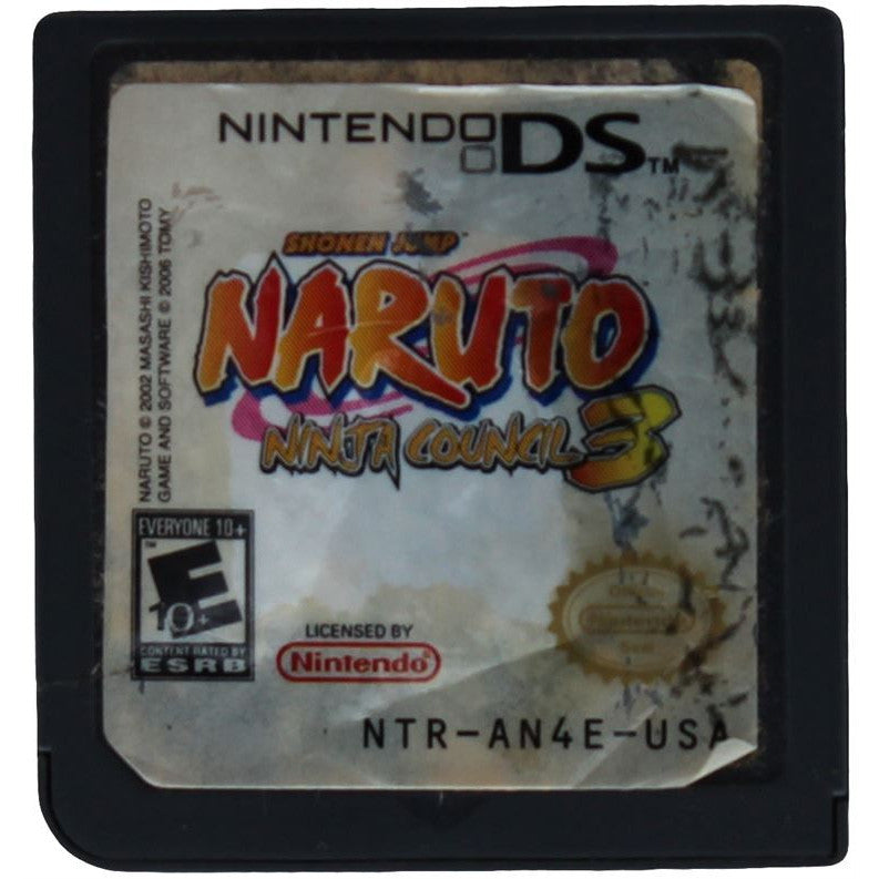 Naruto: Ninja Council 3 - Damaged Label