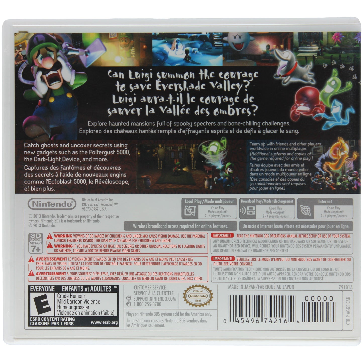 Luigi's Mansion: Dark Moon (3DS)