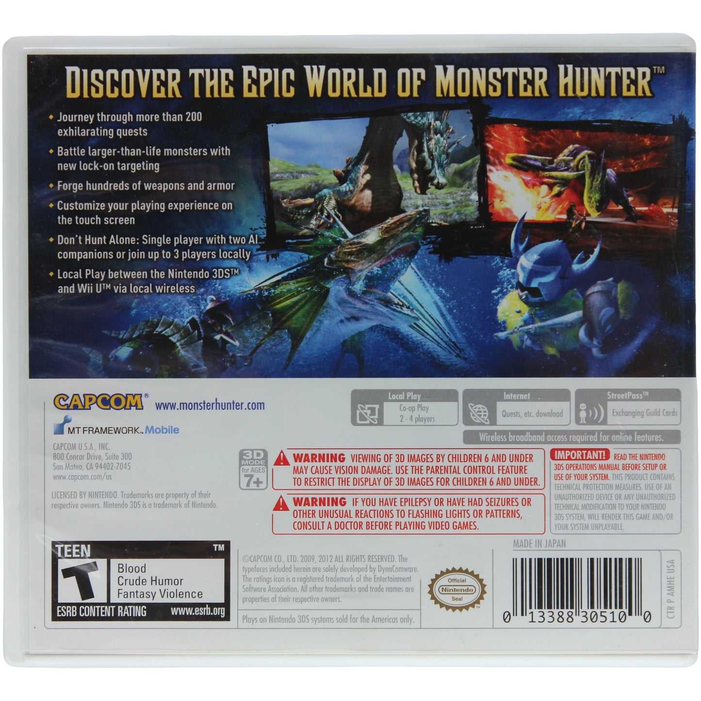 Monster Hunter 3 Ultimate (3DS)