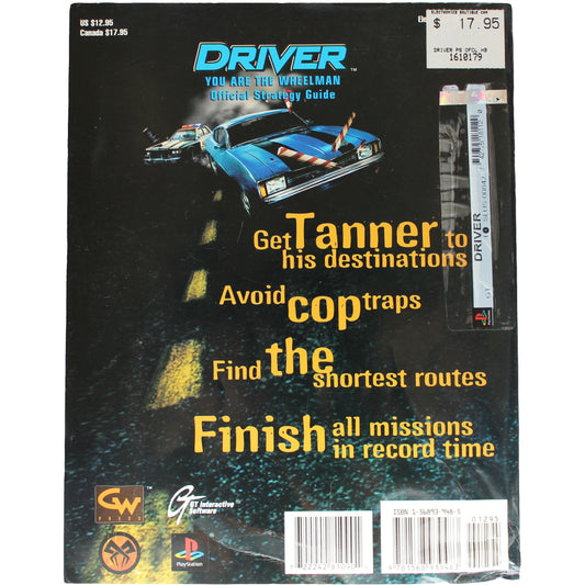 Driver: You Are The Wheelman: Official Strategy Guide (PS1)