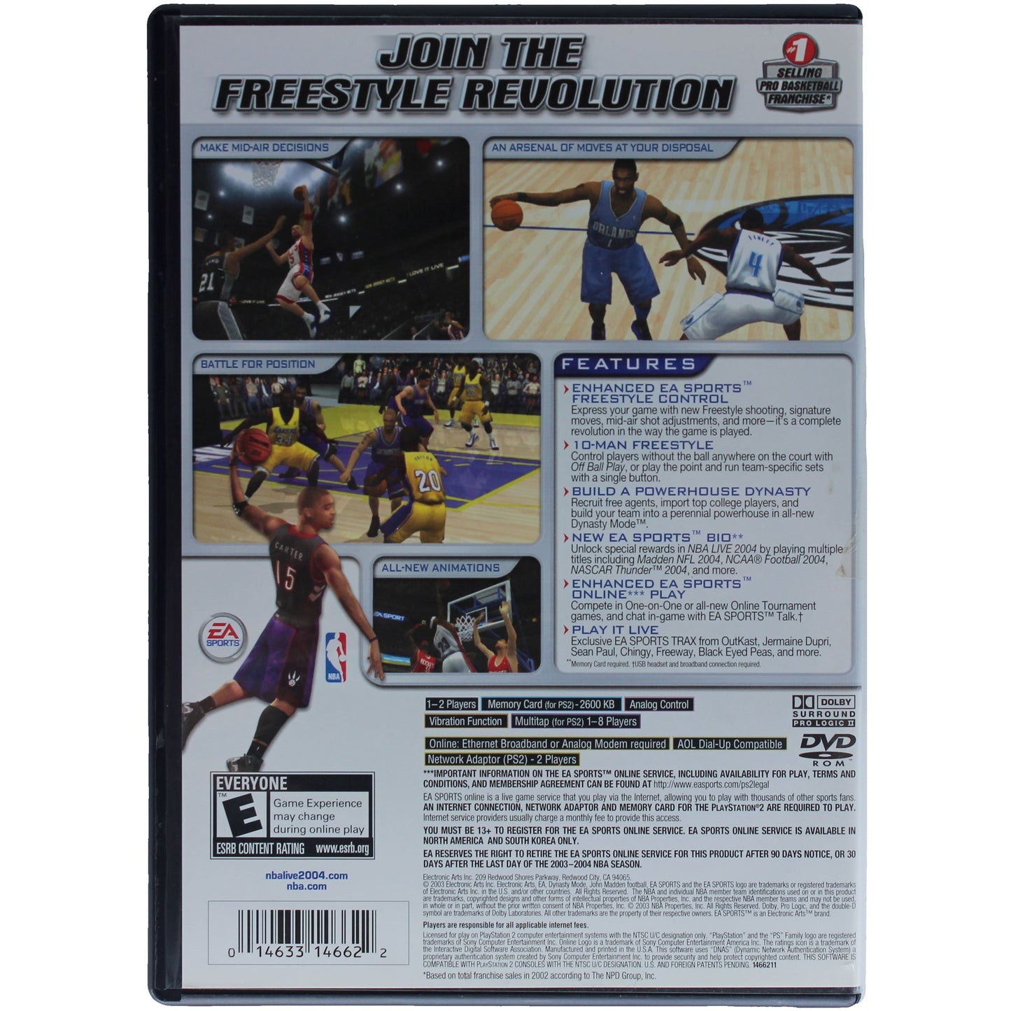 NBA Live 2004 (PS2)