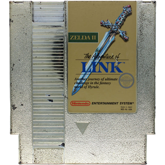 The Legend Of Zelda II: The Adventure Of Link (Gold Cart)