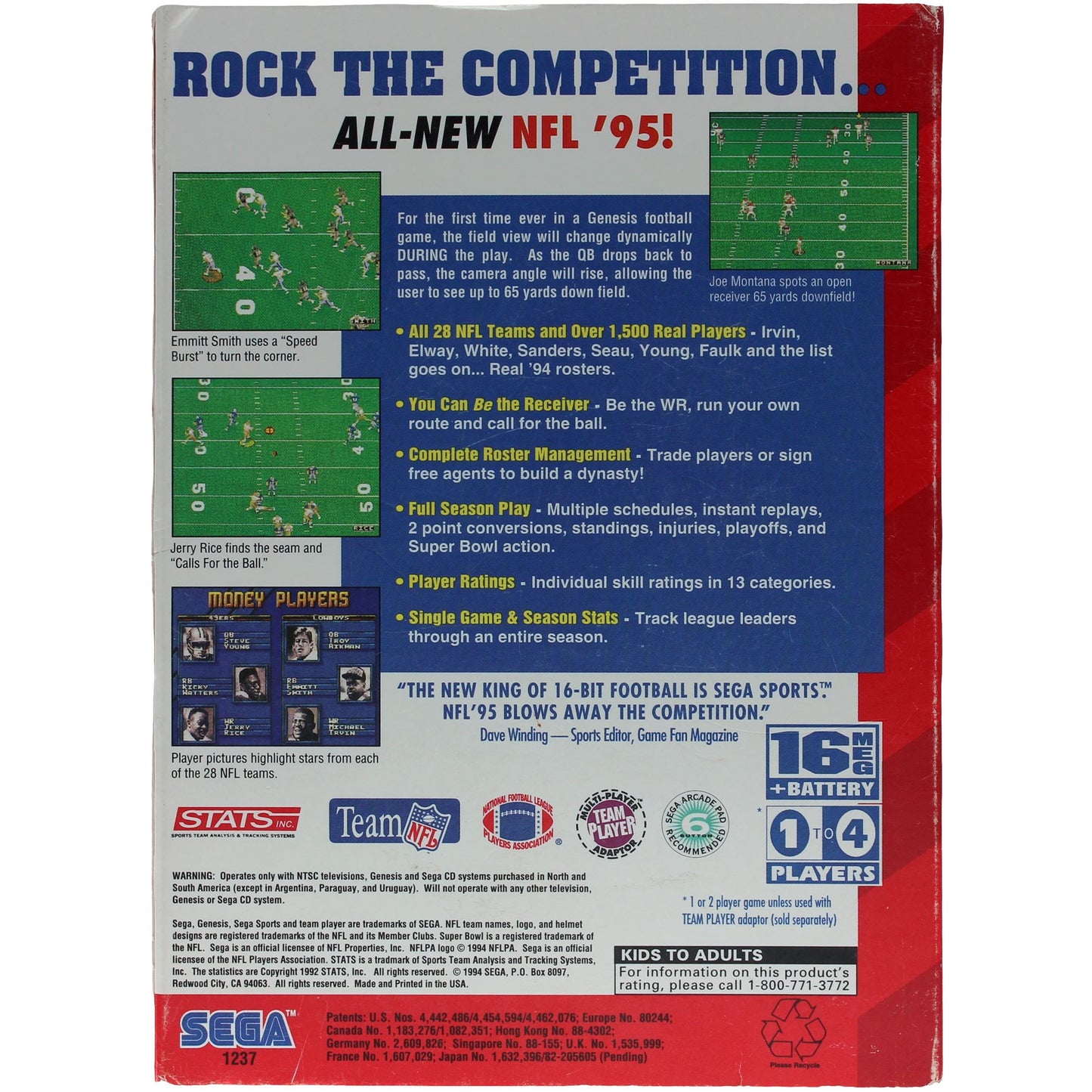 NFL '95 (GEN)